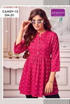 Candy Vol 13 By Rangmaya Rayon Printed Western Tunic Top Wholesale Price In Surat
